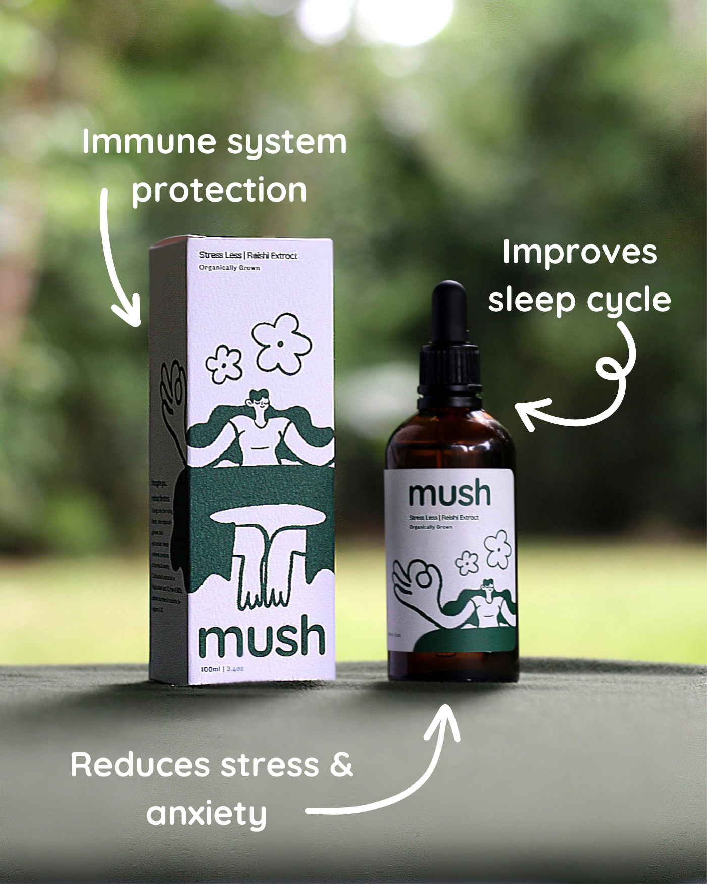 Stress Less | Reishi Extract